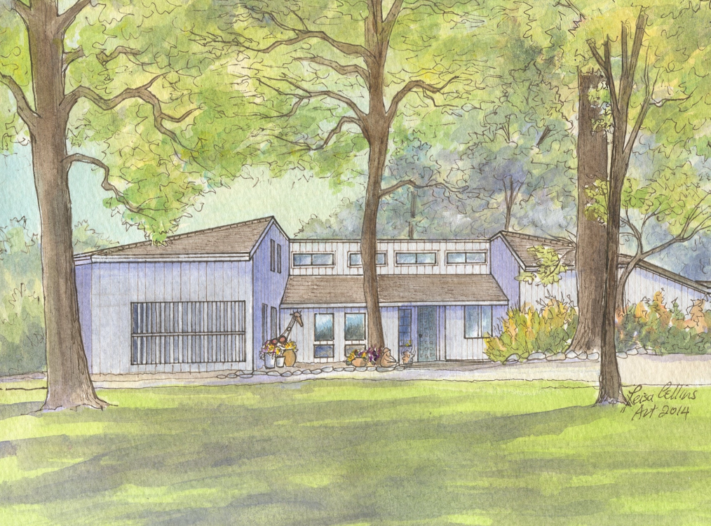 House Portraits Modern Houses and Homes