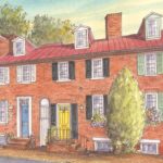Historic house portrait: Annapolis, MD