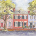 Historic house portrait: Philadelphia, PA