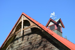 Victorian details of the barn