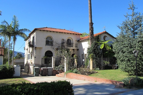 Toni Bua's home on Bel Aire Dr, Glendale, CA