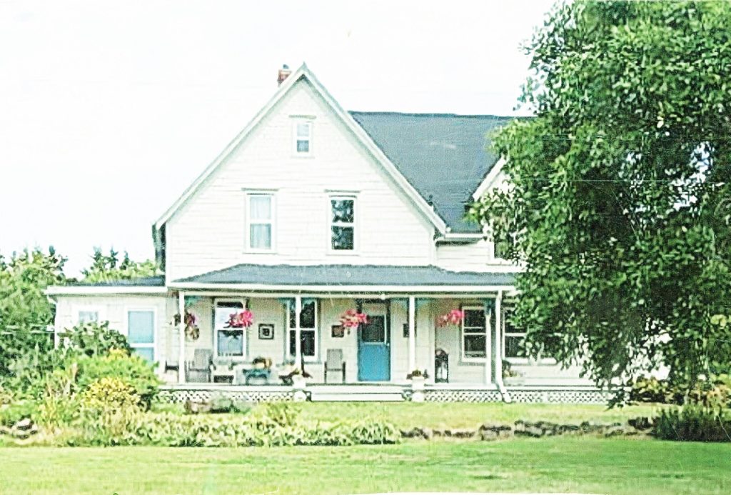 Photo of family home Prince Edward Island, Canada 