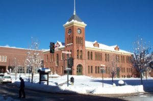 Historic Coconino County Courthouse in Downtown Flagstaff