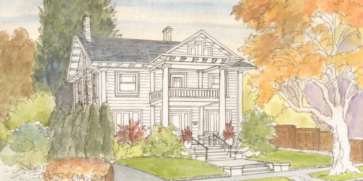 How I Create a House Portrait in Five Steps