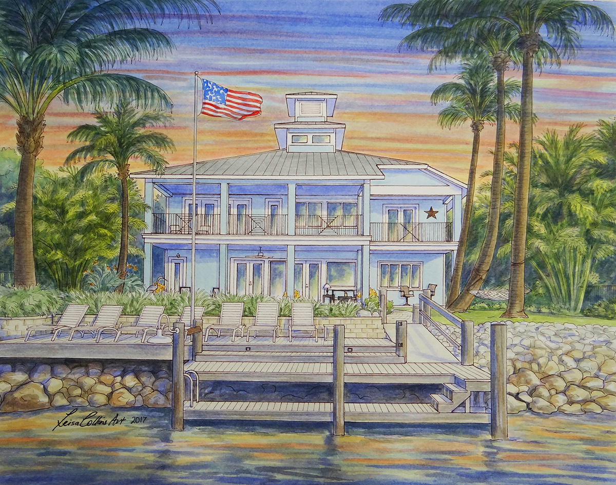 Waterfront home in Jupiter, Florida