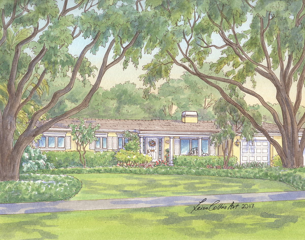 Ranch style house in Belleaire, Florida