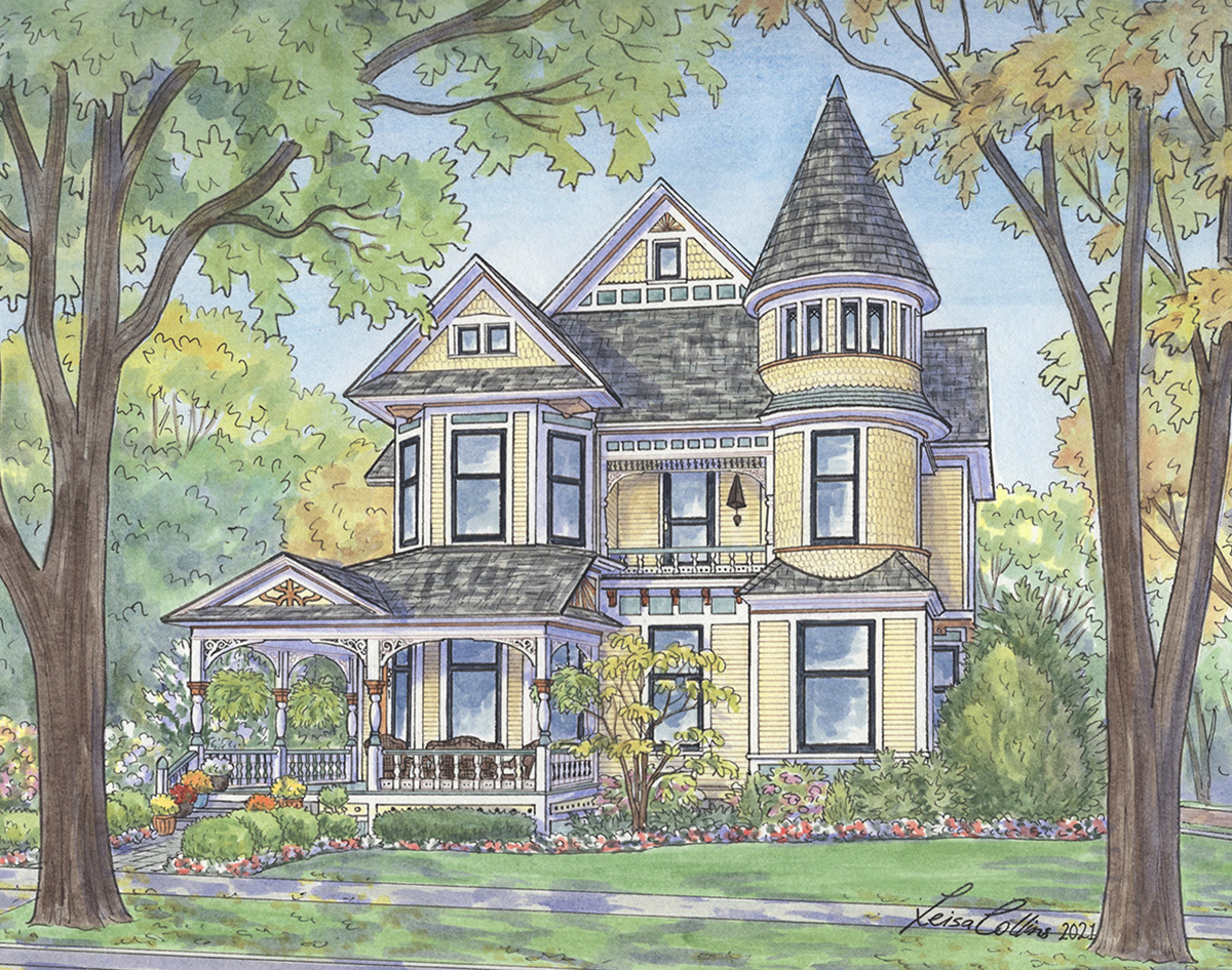 Victorian style home in Grand Rapids, Michigan