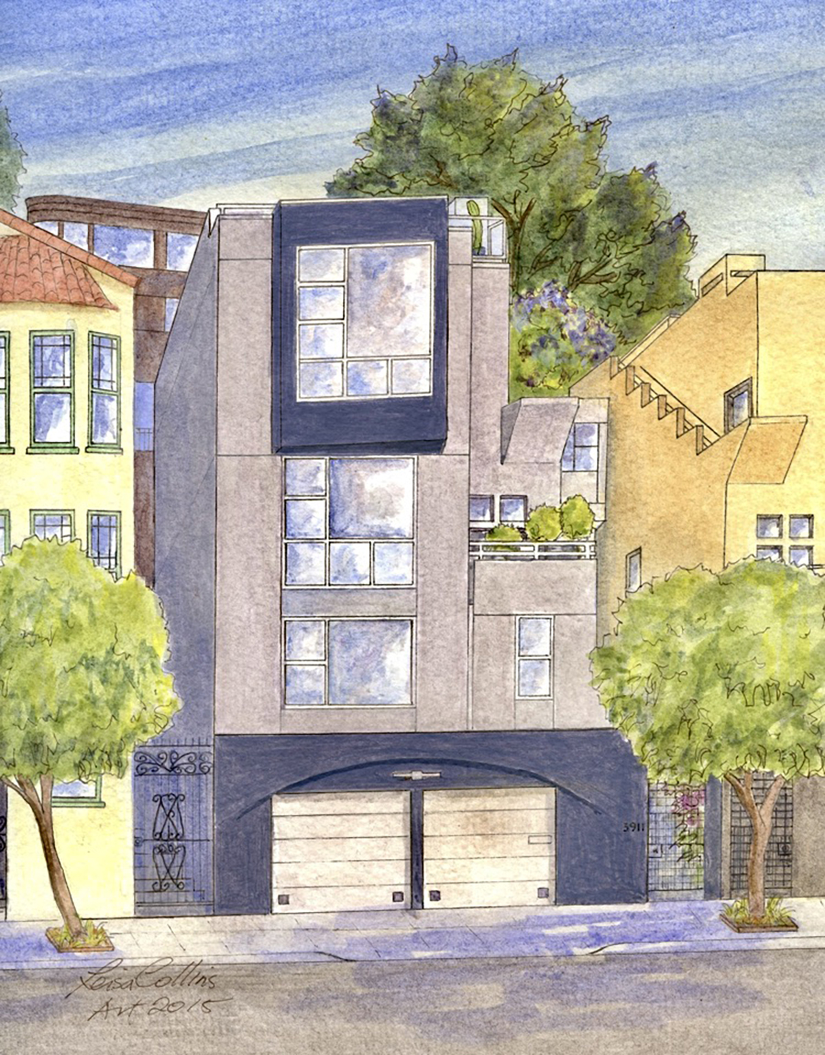 Contemporary home in San Francisco, California