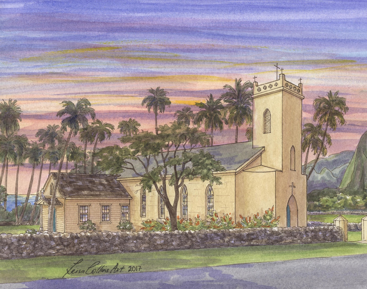 St. Philomena Catholic Church Hawaii, Honolulu Hawaii