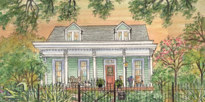 House portraits of treasured childhood homes throughout the USA