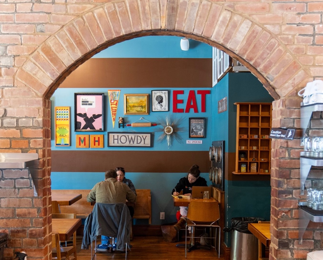 The cosy eclectic vibe of The Mud House, keeps the regulars coming back